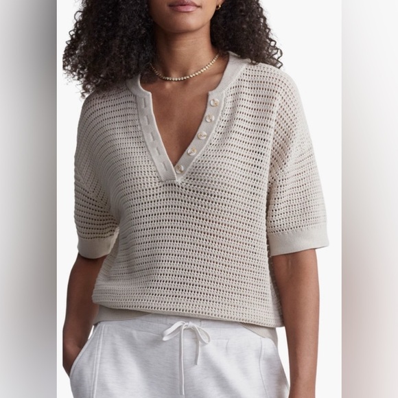 Varley Sweaters - Varley Callie Sheer Knit Cotton
Top